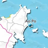 where to stay phuket map - villas and apartments for holiday or long term rent phuket - Ao Po