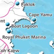 where to stay phuket map - villas and apartments for holiday or long term rent phuket - Boat Lagoon